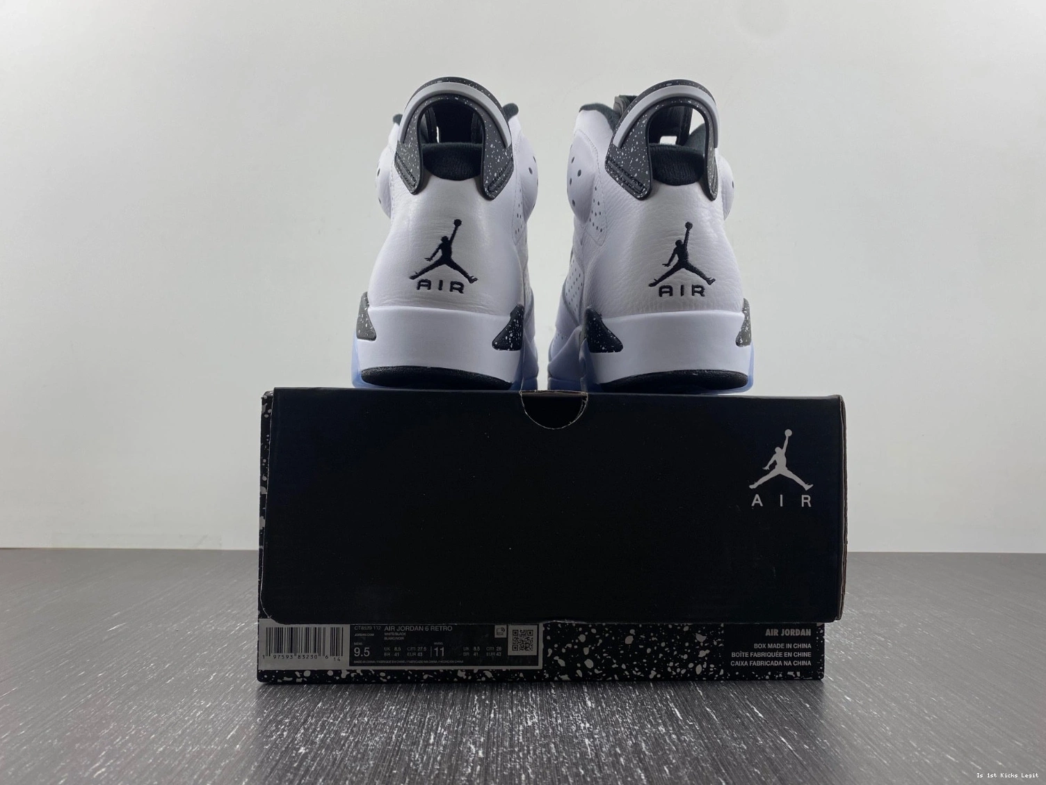 Air 6 Jordan CT8529-112 Oreo